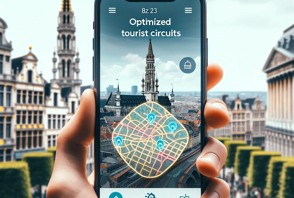 Application générant des circuits touristiques