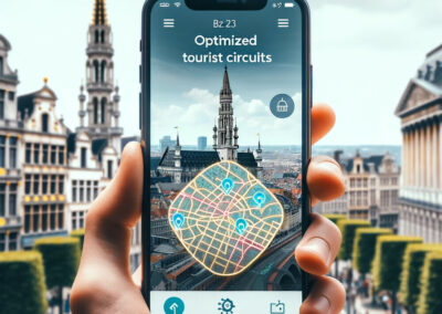 Application that generates tourist circuits